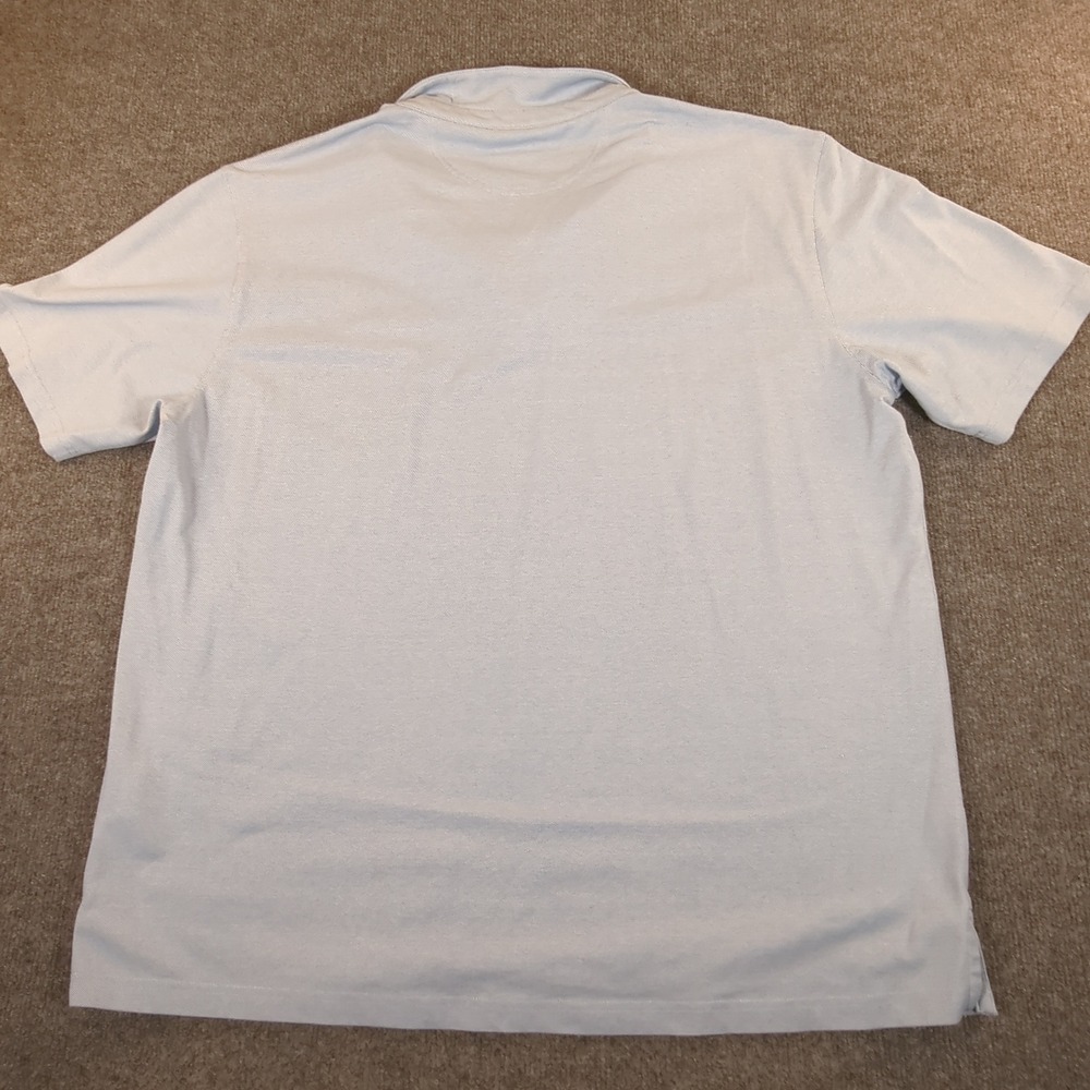 Black Dog Beachfront Collection Mens 2XL Blue Polo Shirt Short Sleeve Logo #2734 - Picture 6 of 7